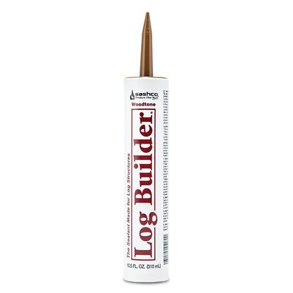 Log Builder® - Smooth Wood & Log Caulk - 10.5 oz. Tubes