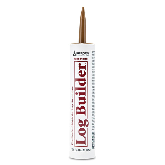 Log Builder® - Smooth Wood & Log Caulk - 10.5 oz. Single Tube