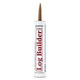 Log Builder® - Smooth Wood & Log Caulk - 10.5 oz. Single Tube