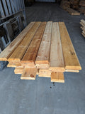 Clearance - Pine Half Log Siding 2x8 With Beveled Edge On Sale