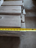 Clearance - 6 1/2in x 1 3/8 - 1in x 16ft Rustic Weathered Rough Sawn Pine Siding Boards For Sale