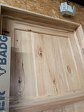 Clearance - 36in x 96in Pre-Hung Interior Door Pre-Finished Rustic Hickory