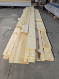 Clearance - 1x8 Pine Tongue and Groove - Unfinished - Chiseled - 2nds