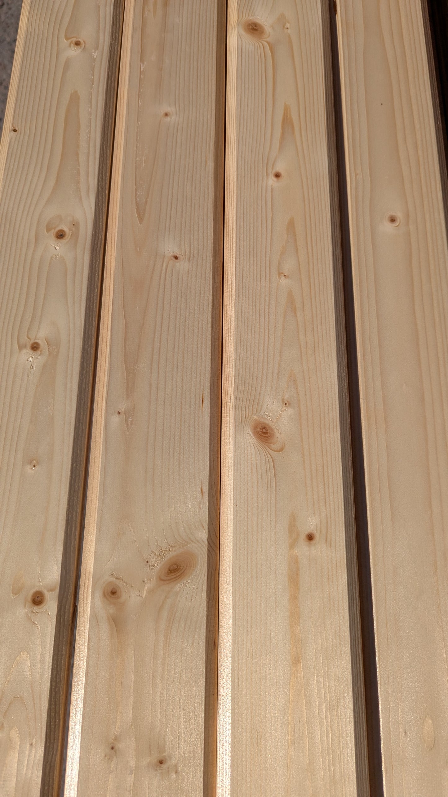 Clearance - 1" x 4" x 14' Beveled Trim - Pre-finished Clear