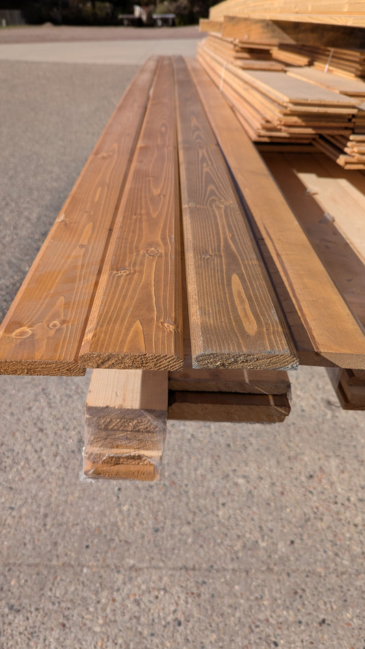 Clearance Special - 1x4 Solid Wood Trim Pre-finished "Nutmeg" ESLP