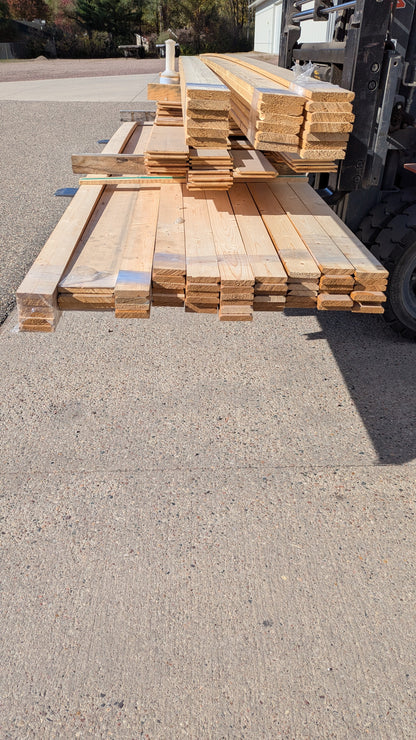 Clearance Special - 1x4 Solid Wood Trim Pre-finished "Nutmeg" ESLP