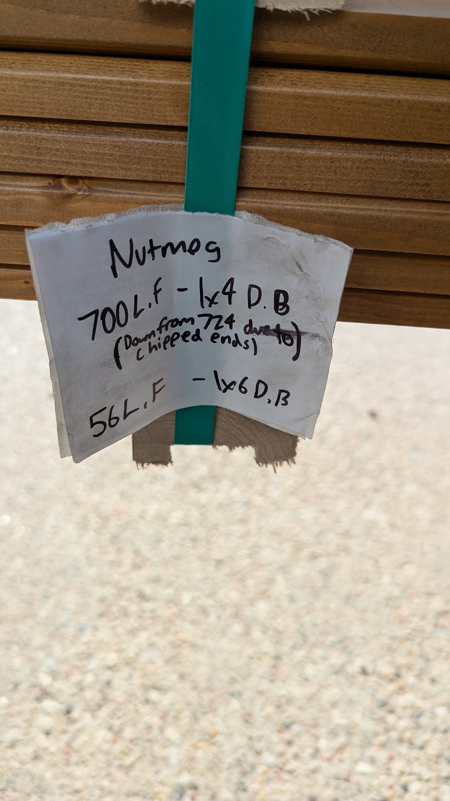 Clearance Special - 1x4 Solid Wood Trim Pre-finished "Nutmeg" ESLP