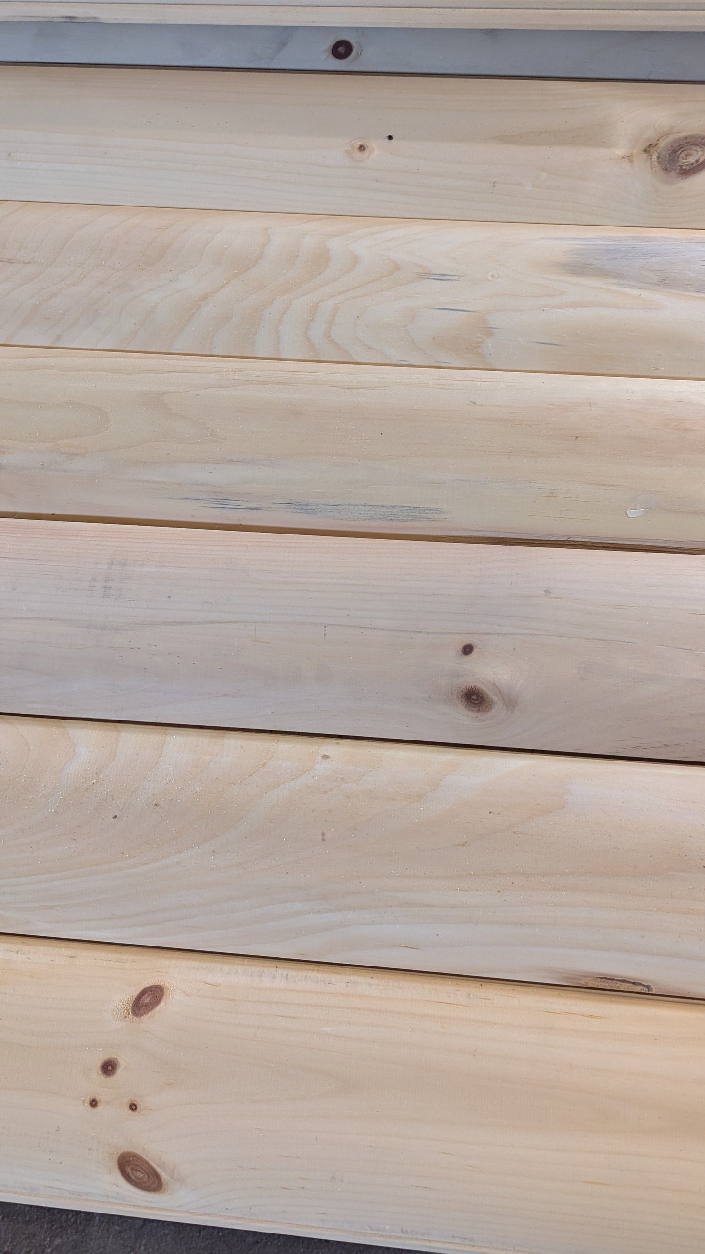 Clearance - 2 x 6 Quarter Log Siding - Shiplap - Old #12