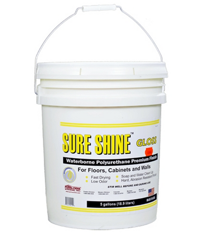 Sure Shine™️ - Premium Water-Based Polyurethane Interior Wood Finish - Clear