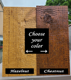 CLEARANCE - Wood/Log Stain - Top-Shelf, High-Quality, Premium Water-Based Stretchable Elastic Wood Stain at CRAZY LOW prices! - Moves with your wood!