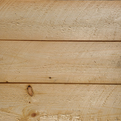 Clearance - Nominal 1" x 8" Un-Finished Circle Sawn Pine Tongue and Groove Siding