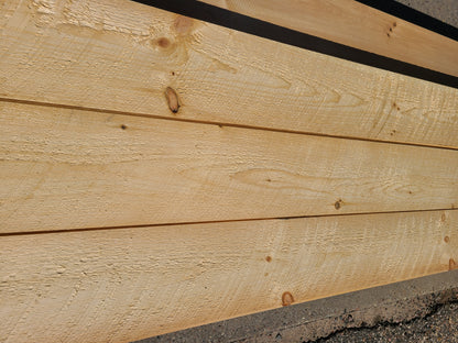 Clearance - Nominal 1" x 8" Un-Finished Circle Sawn Pine Tongue and Groove Siding