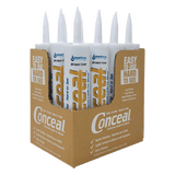 Conceal®- Textured Wood & Log Caulk - 10 oz. Tubes - Case of 12