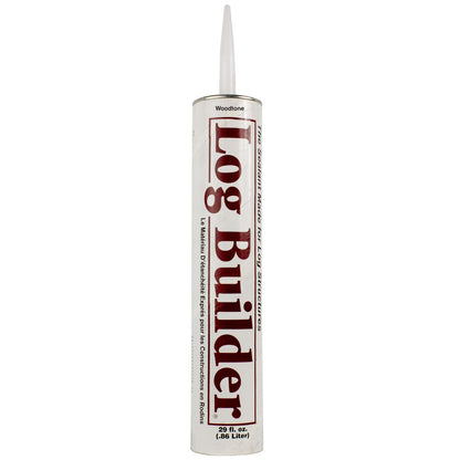 Log Builder® - Smooth Wood & Log Caulk - 30 oz. Tubes