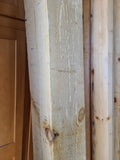 Log Post Wraps - Pine Decorative Home Decor Man Cave Bar Basement Decoration Cover Cheap Not Free