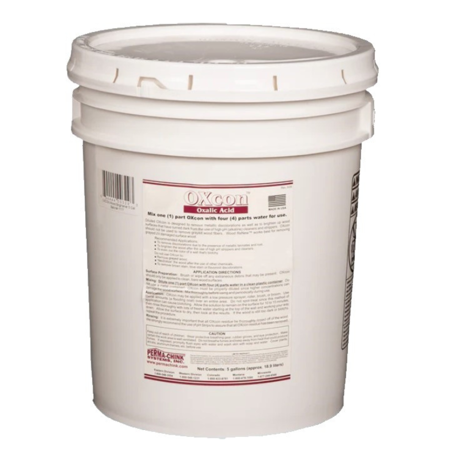 Oxcon - Rust Stain Remover & Wood Brightener - Blonding Agent - Oxalic Acid