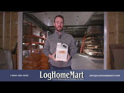 Wood ReNew® - Wood/Log Brightener - Cleaner for Weather-Damaged Wood