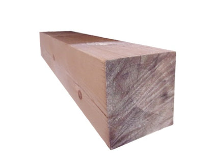 8" x 8" Square Timber Post - Chiseled or Semi Smooth - #519