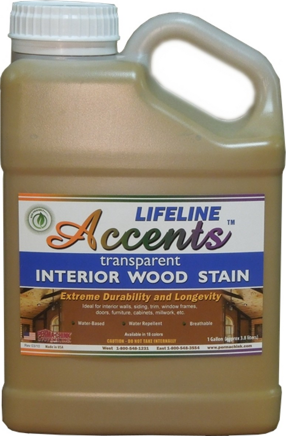 Lifeline Accents - Interior Wood Stain - 1 Gallon