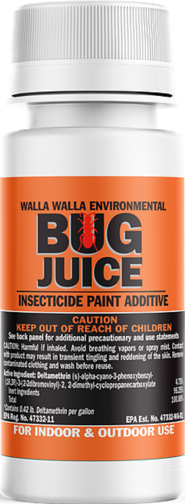 walla walla environmental bug juice insecticide paint stain additive