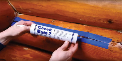 Check Mate 2 - Caulk for Log Checks/Cracks- 11 oz. tubes - Case of 12 ct.