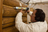 conceal textured caulk sealant caulking sashco chink chinking backer rod log cabin home repair remodel frontier gold harvest wheat gold tone brown tone red tone redwood grizzly brown weathered gray case sashco conceal textured wood log caulk tube colors redwood weathered gray brown tone red tone gold tone harvest wheat grizzly brown frontier gold