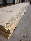 42" W x 8' L Rustic Wood Pine Counter/Table/Bar Top - Live Edge