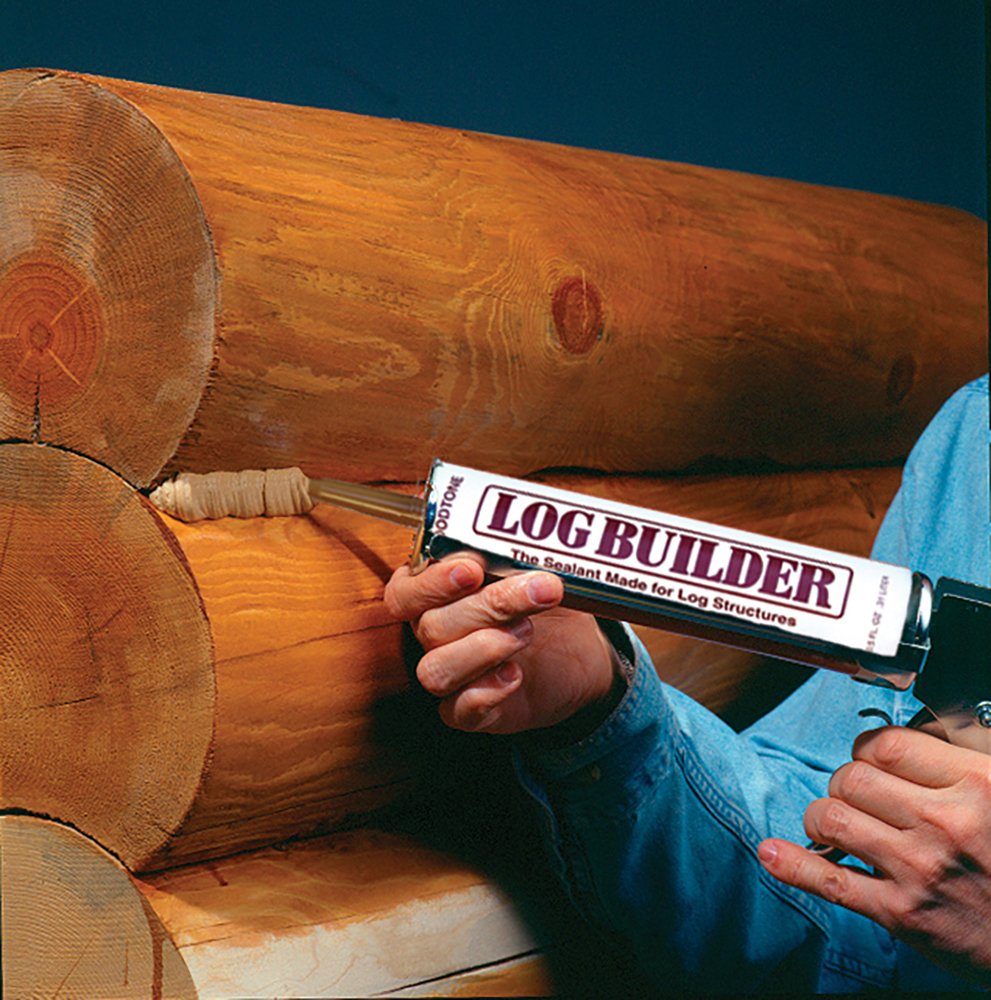 Sashco Log Builder Log Caulk Sealant 10.5oz