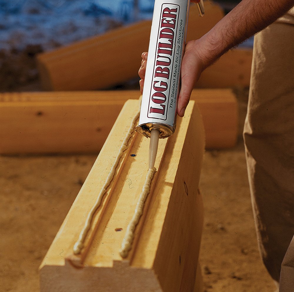 Sashco Log Builder Log Caulk Sealant 