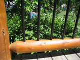 metal aluminum galvanized log railing spindles balusters log home mart golden eagle regal ideas wood